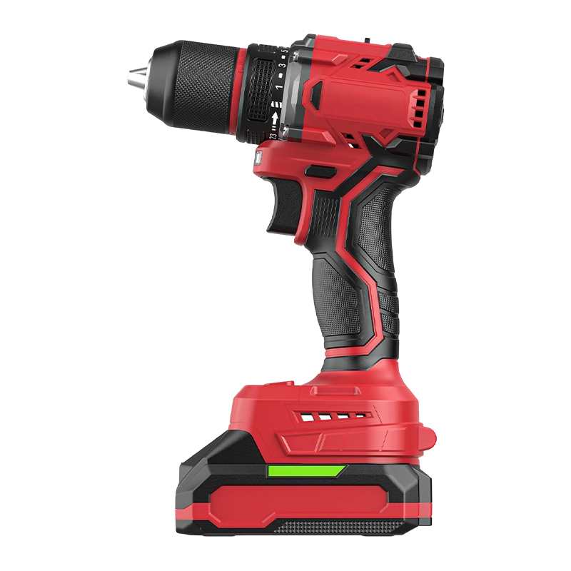 Burghiu compact de 10 mm fără perii de 21 V cu tehnologie litiu-ion